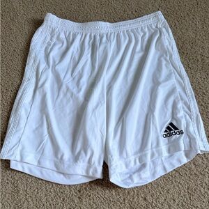 Adidas Men's White Athletic Shorts